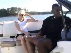 Very Sexy Blonde Fucked Hard By Lucky BBC On Boat
