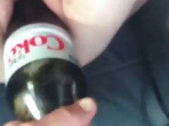 Bottle amateur pussy