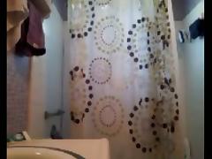 Golden Shower, Bath, Bathroom, Brunette, Caught, Changing Room