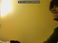 Hawt honey waits for cream shot after dickride
