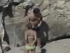Quickie, Amateur, Beach, Beach Sex, Bend Over, Doggystyle