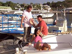 Boat, 3some, Beach, Boat, Double, Double Penetration