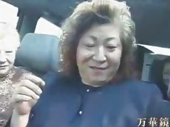 Granny Asians In Bus