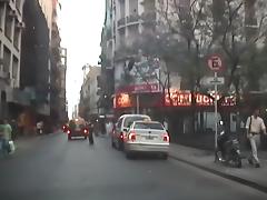 Taxi voyeur scenes of girl sucking and fucking rod