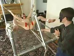 Severe device bondage for a slender chick Lucy