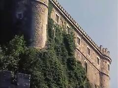 Holiday sex orgy in a castle
