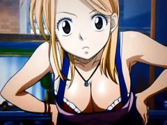 Cum Tribute: Lucy from Fairy Tail