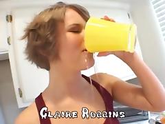 claire robbins group sex and wet bukkake