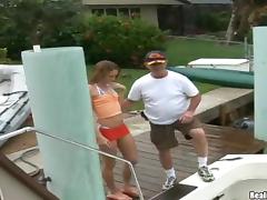 Incredible Monicue Goes Really Hardcore Inside A Yacht