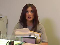 Kaylani Lei Blows this Guy and Fucks in the Office!