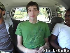 Glorious Chris Kingston Has An Interracial Threesome