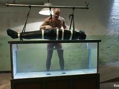 Sweet Dante And CJ Madison Play BDSM Games Underwater