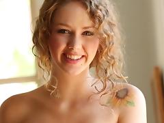 Pure solo adventure with curly teen