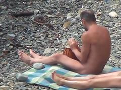 Voyeur, Beach, Indian Big Tits, Nature, Nudist, Outdoor