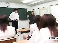 Classroom, Asian, Asian Mature, CFNM, Classroom, College