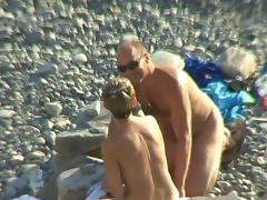 Voyeur, Beach, Indian Big Tits, Nature, Nudist, Outdoor