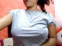 A sexy breasty beauty Monica on livecam.