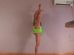 Acrobatic, Acrobatic, Athletic, Ballerina, Blonde, Flexible