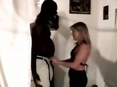 Hawt white wife hooks up with her beloved dark pecker