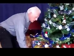 Christmas - grandpa and grand daughter PART1