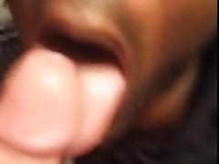Black Twink Swallows All White Boy Cum