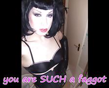 you are a beautiful sissy faggot